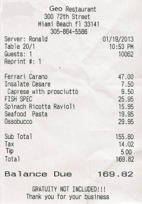 Receipt